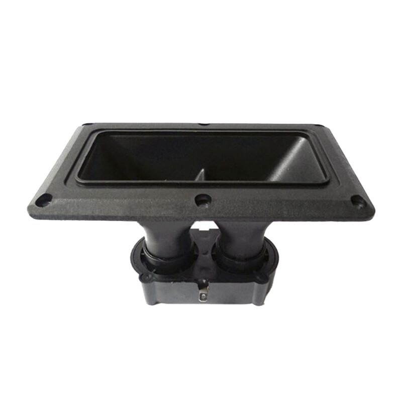 150W Dual Piezo Tweeters Horn Piezoelectric Speaker Buzzer Treble Piezo Head Driver for Home Subwoofer Stage Loudspeaker