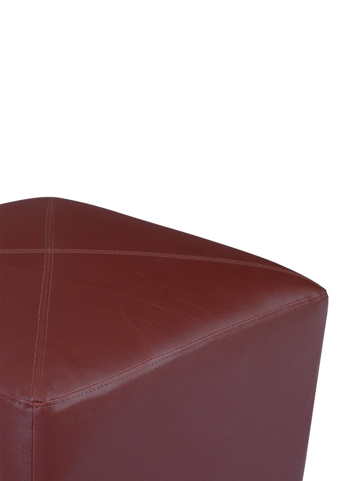 Chumbak Spring Marigold Floral Green Mango Wood Modern Trunk Storage Ottoman