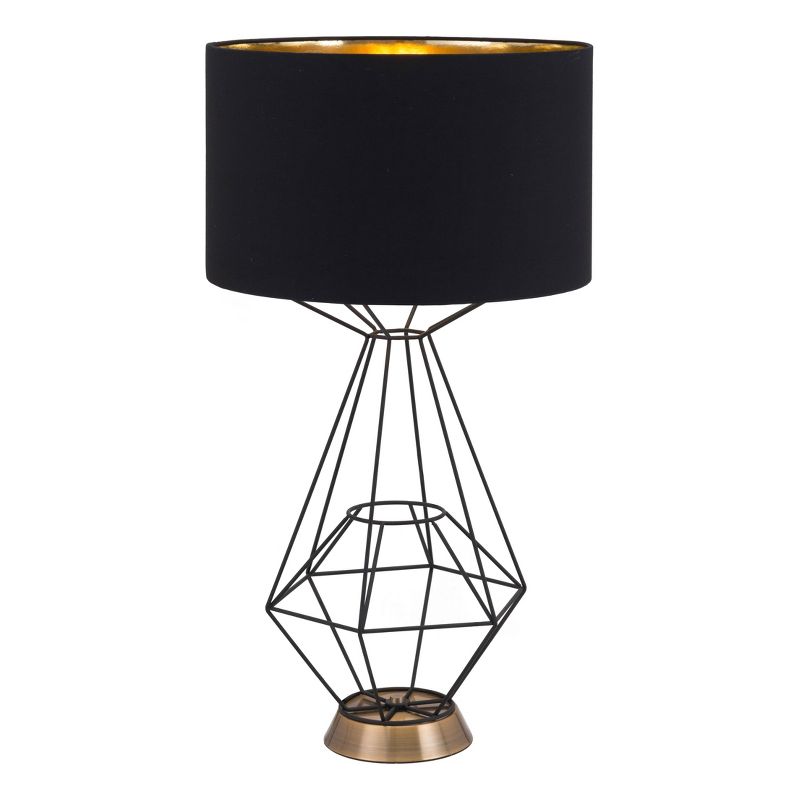 Industrial Table Lamp Black 28"  - ZM Home