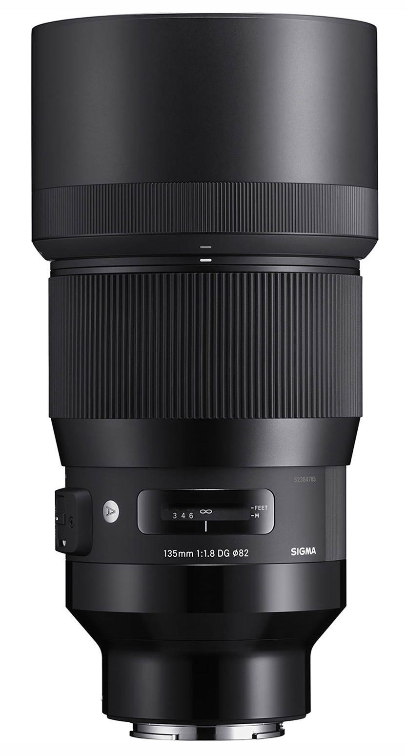 Sigma 135mm f/1.8 DG HSM ART Lens for Sony E-mount Cameras, Black #240965
