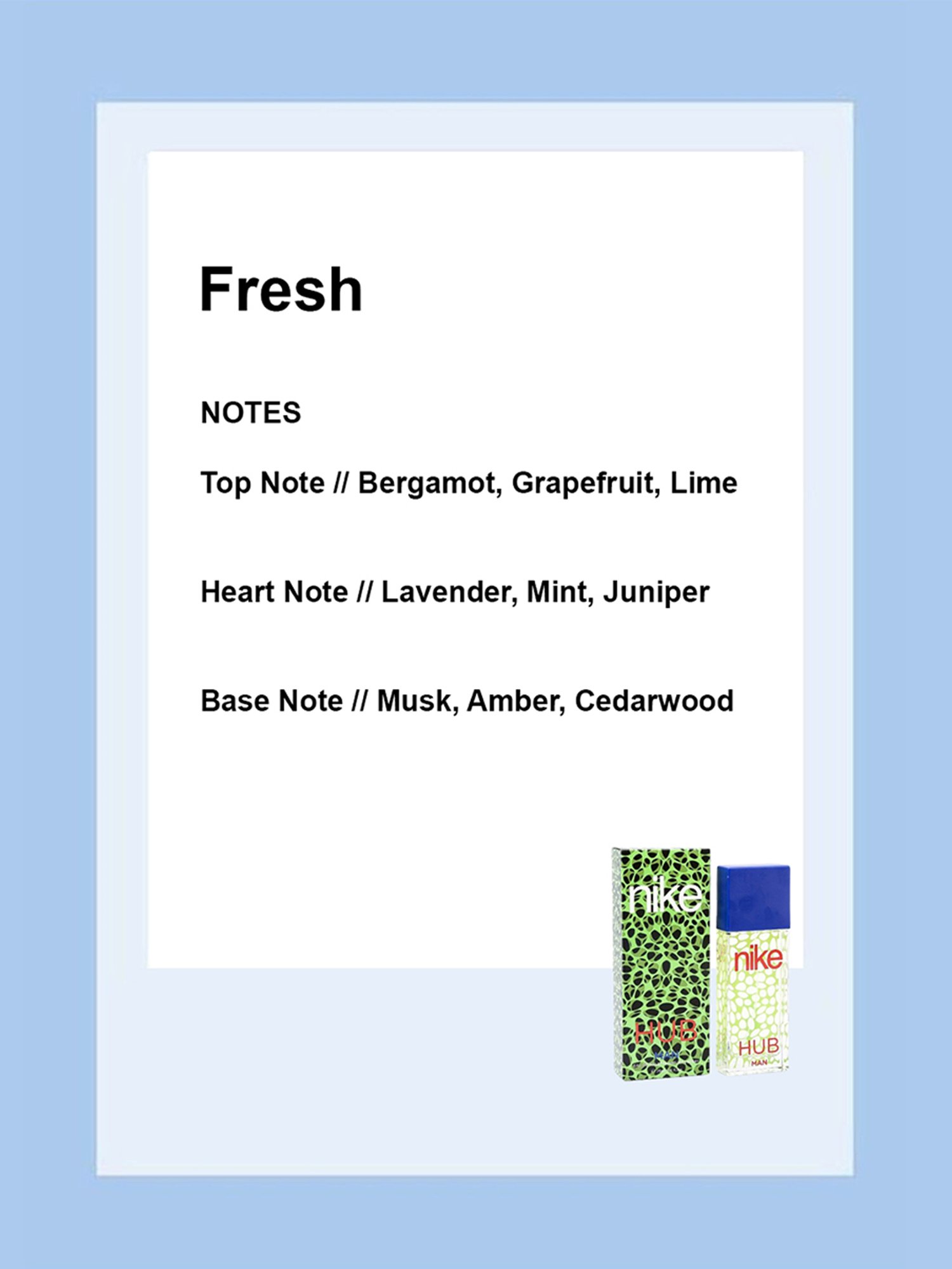 Nike Hub Eau de Toilette for Men - 75 ml