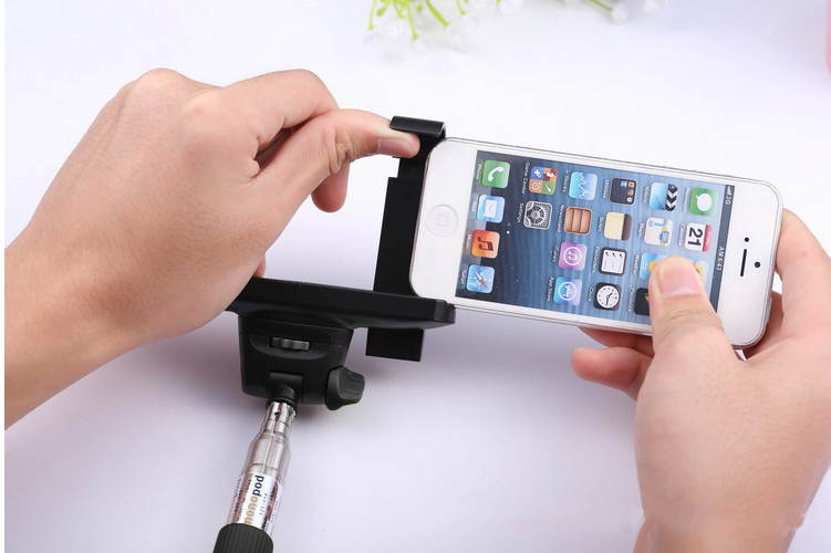 Elivebuy Wireless Bluetooth Extendable Selfie Monopod For  iPhone 5S/5C/5/4s & Android New
