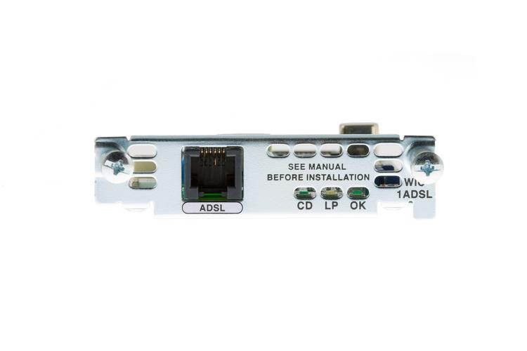 Cisco 1 Port ADSL WAN Interface Card, WIC-1ADSL, Lifetime Warranty