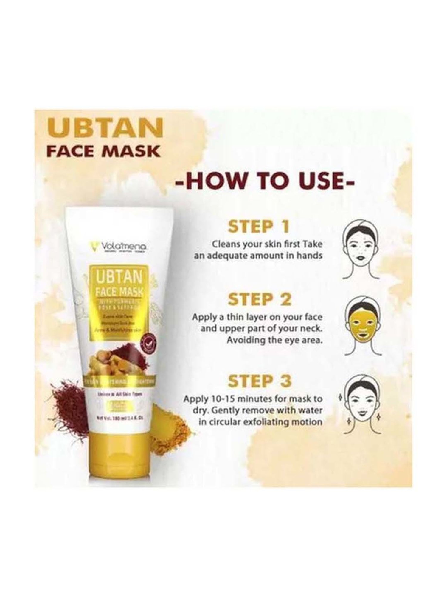 Volamena Ubtan Face Mask - 100 ml