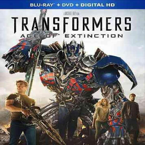 Transformers: Age of Extinction Blu-Ray Combo Pack Blu-Ray/DVD/Digital HD