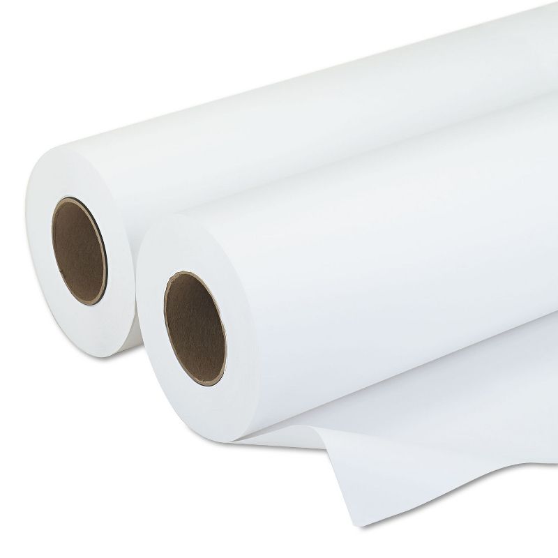Pm Company Amerigo Wide-Format Paper 20 lbs. 3" Core 30"x500 ft White 2/Carton 09130