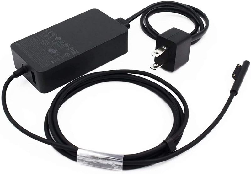 15V 4A New Tablet AC Adapter Charger Power Cord Supply for Microsoft Surface Pro 4 Pro 5 Pro 6 (Model:1800) 1796