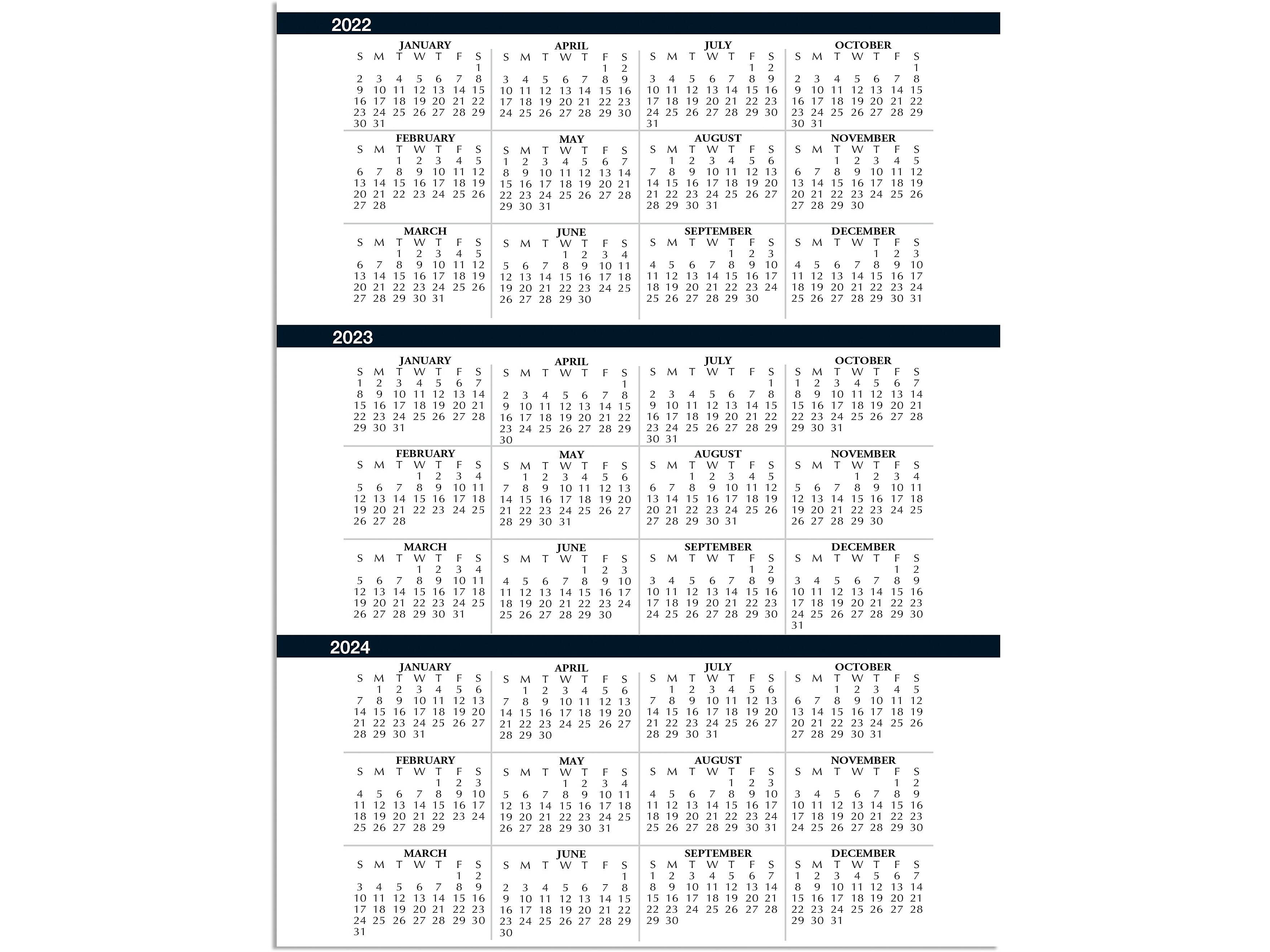 House of Doolittle 2022-2023 8.5" x 11" Appointment Planner Black 262092-22