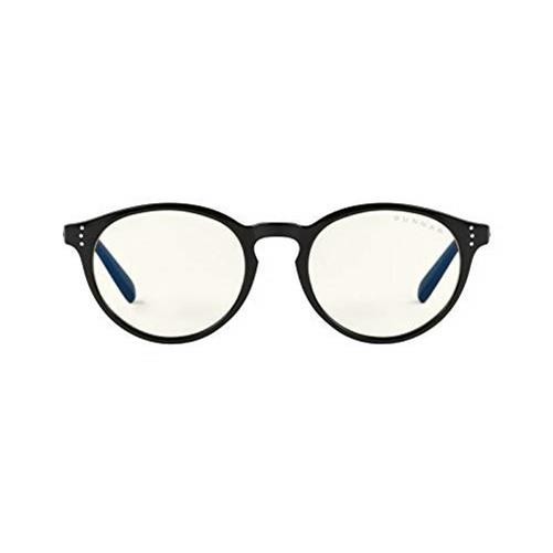 Gunnar Optiks ATT-00109 Attache Computer Glasses - Block Blue Light, Anti-Glare, Minimize Digital Eye Strain, Onyx/Liquet