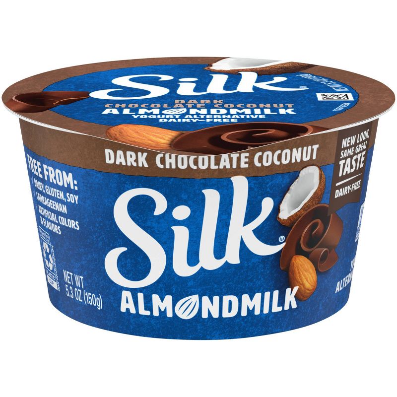 Silk Dairy-Free Dark Chocolate Coconut Yogurt - 5.3oz