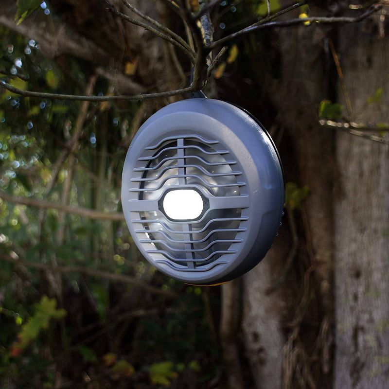 UST Brila USB Rechargeable Fan and LED Light with Independent Control and Hook