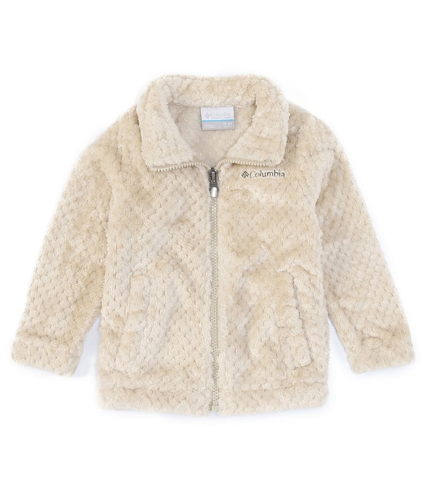 Columbia Baby Girls 3-24 Months Benton Springs Solid Fleece Zip Front Jacket