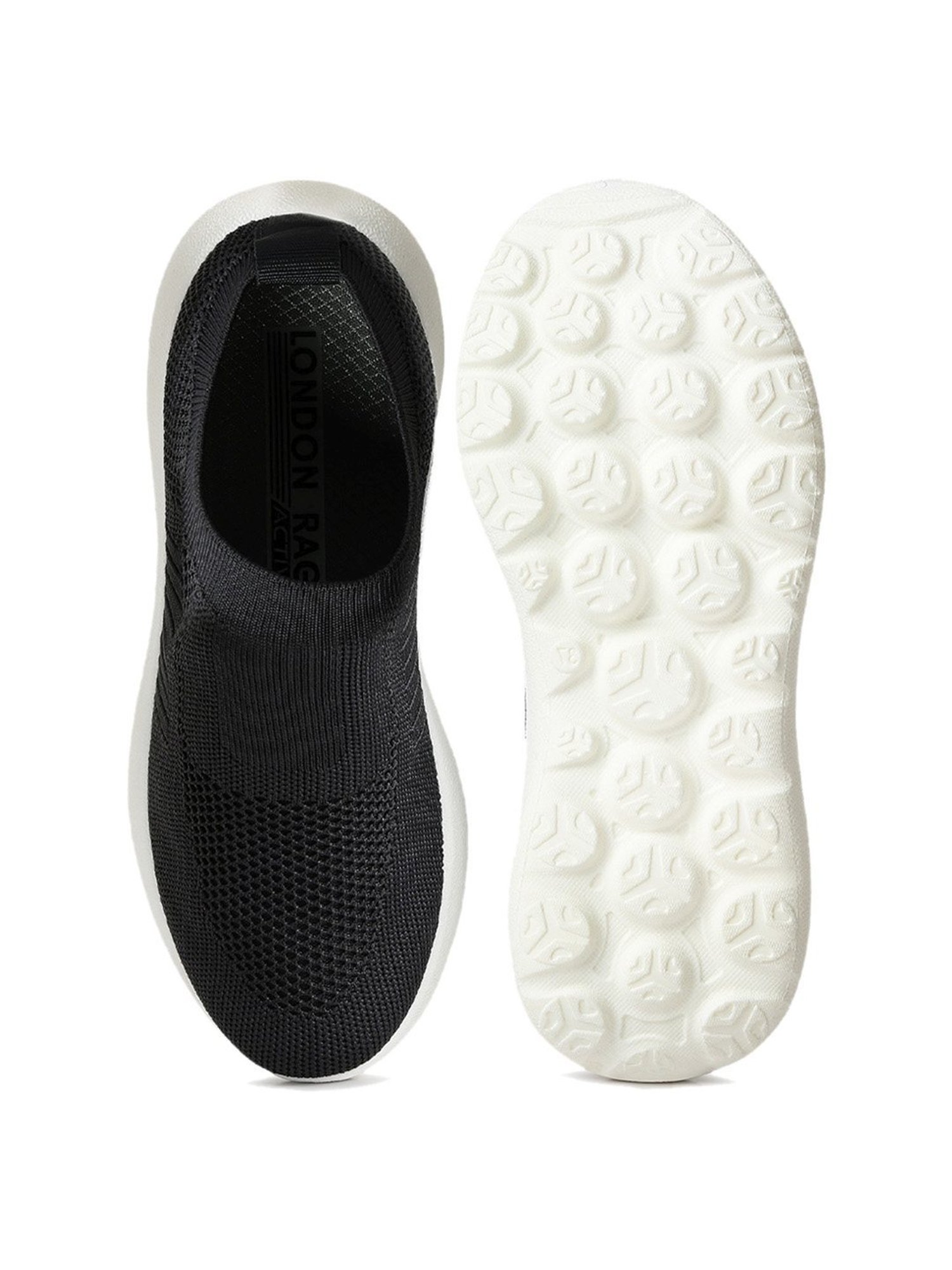 London Rag Women's Black Casual Sneakers