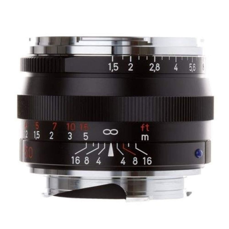 Zeiss 50mm f/1.5 C Sonnar T* ZM Lens for Zeiss Ikon & Leica M Mount - Black