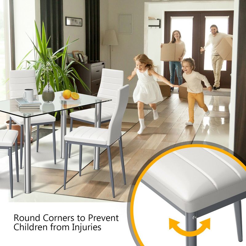 3pc Sanford Tan Wood Dining Nook Set Walnut Brown - Baxton Studio