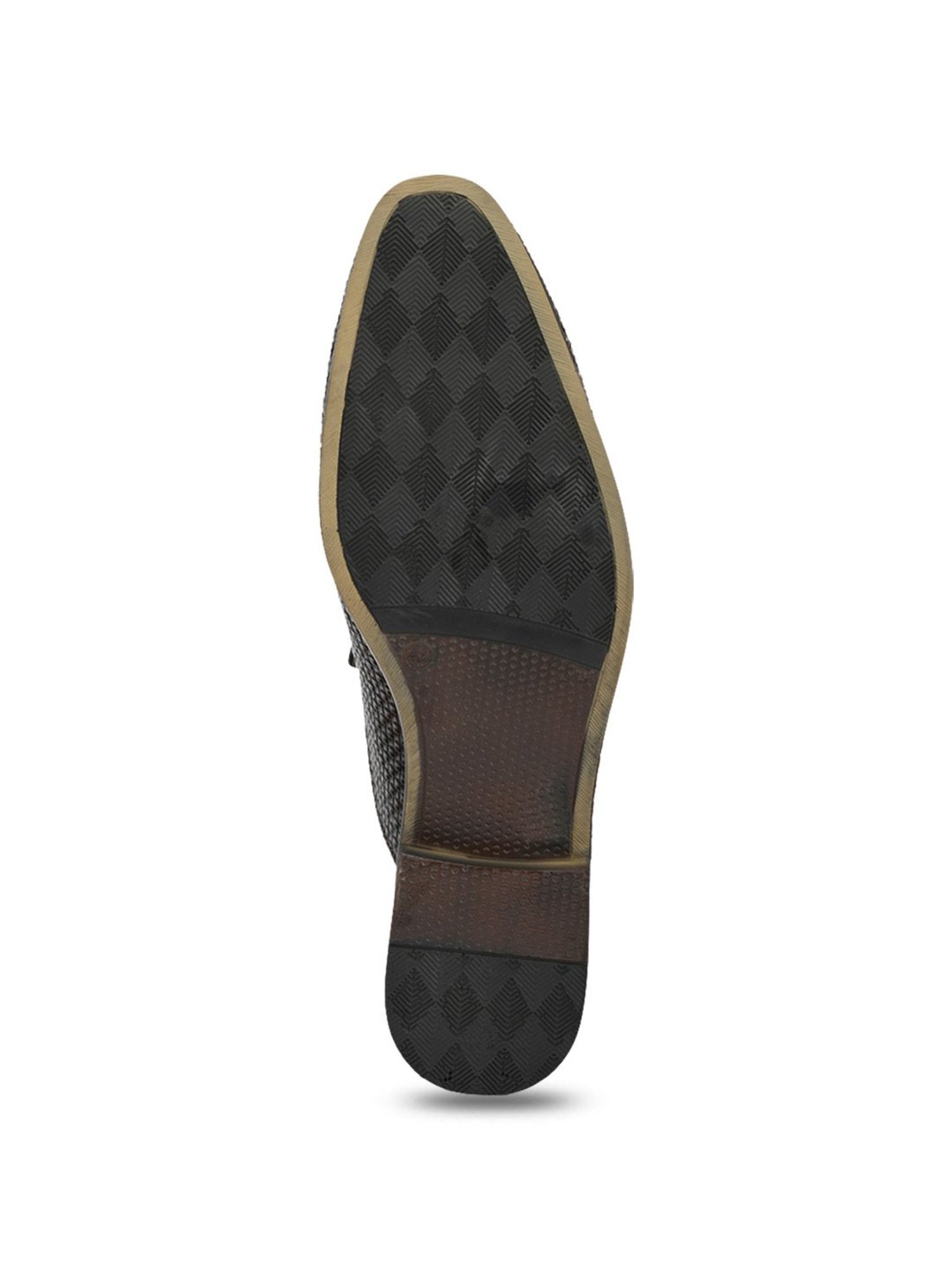 El Paso Men's Brown Mule Shoes