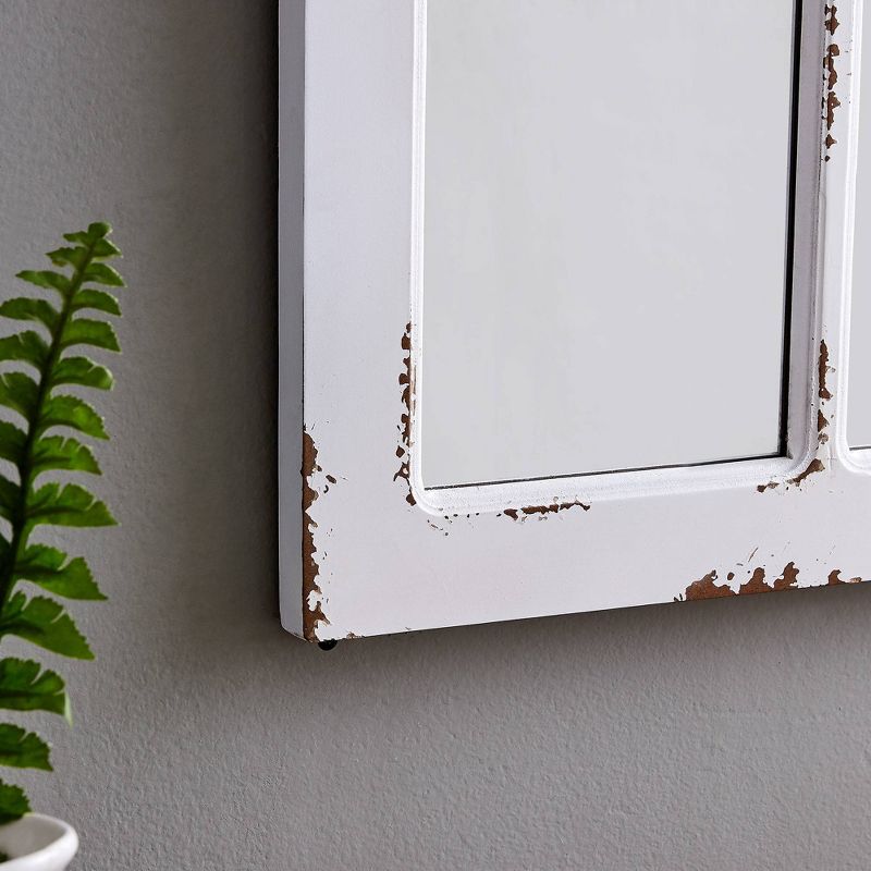 Saddle Brook Farmhouse Window Mirror - FirsTime