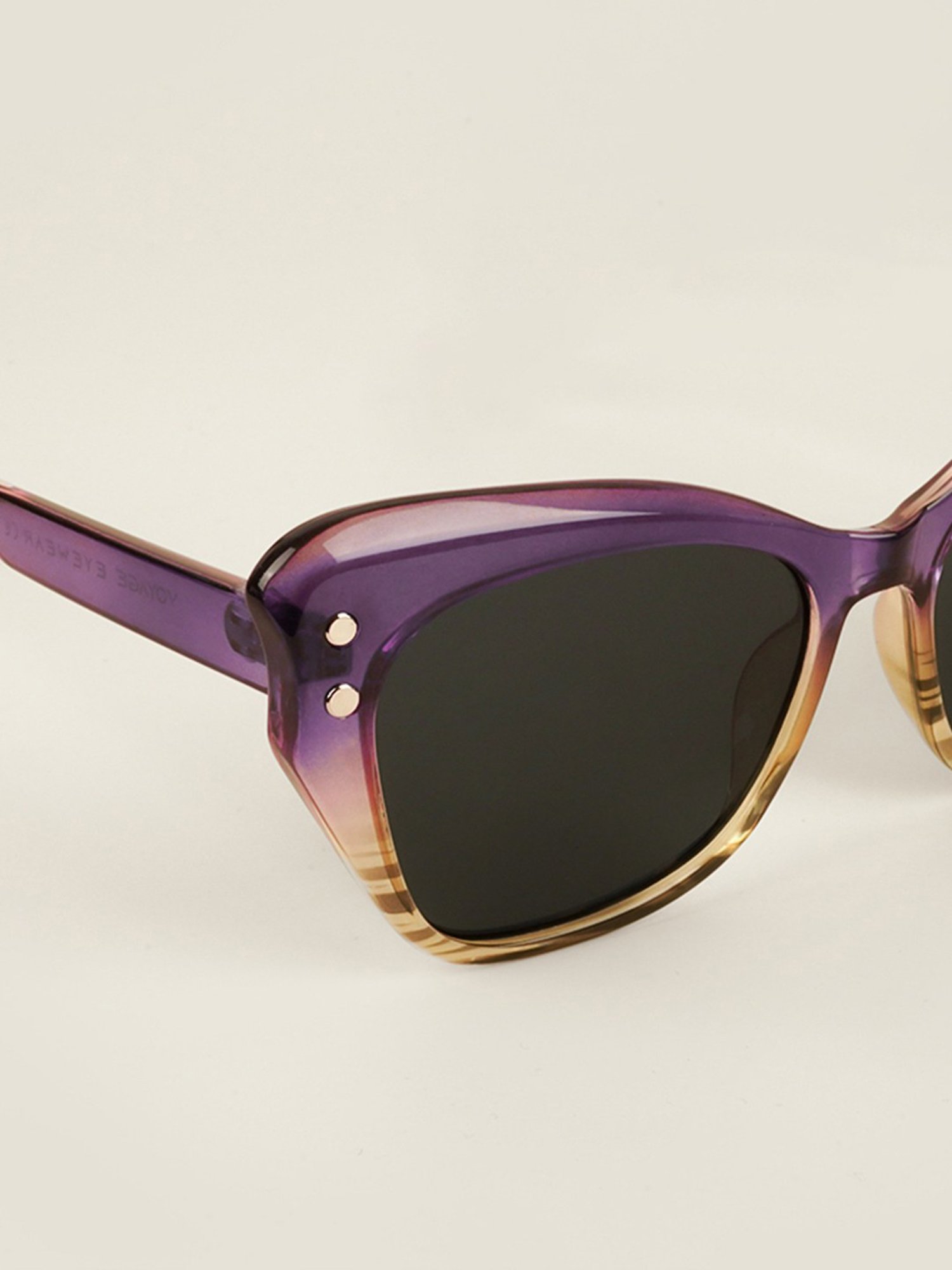 Voyage Blue Cat Eye UV Protection Sunglasses for Women