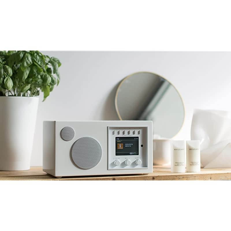 Solo - Wireless Music System with Internet Radio, Spotify Connect, Wi-Fi, FM, and Bluetooth - Piano White