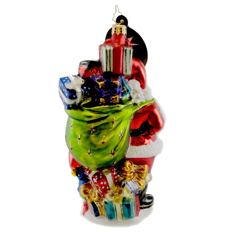 Christopher Radko Holiday Helper Ornament Christmas Santa Elves  -  Tree Ornaments