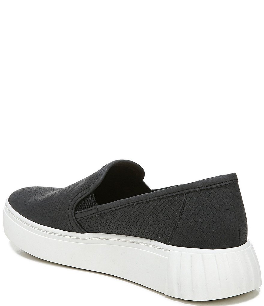 Zodiac Benson Snake Embossed Slip-On Platform Sneakers