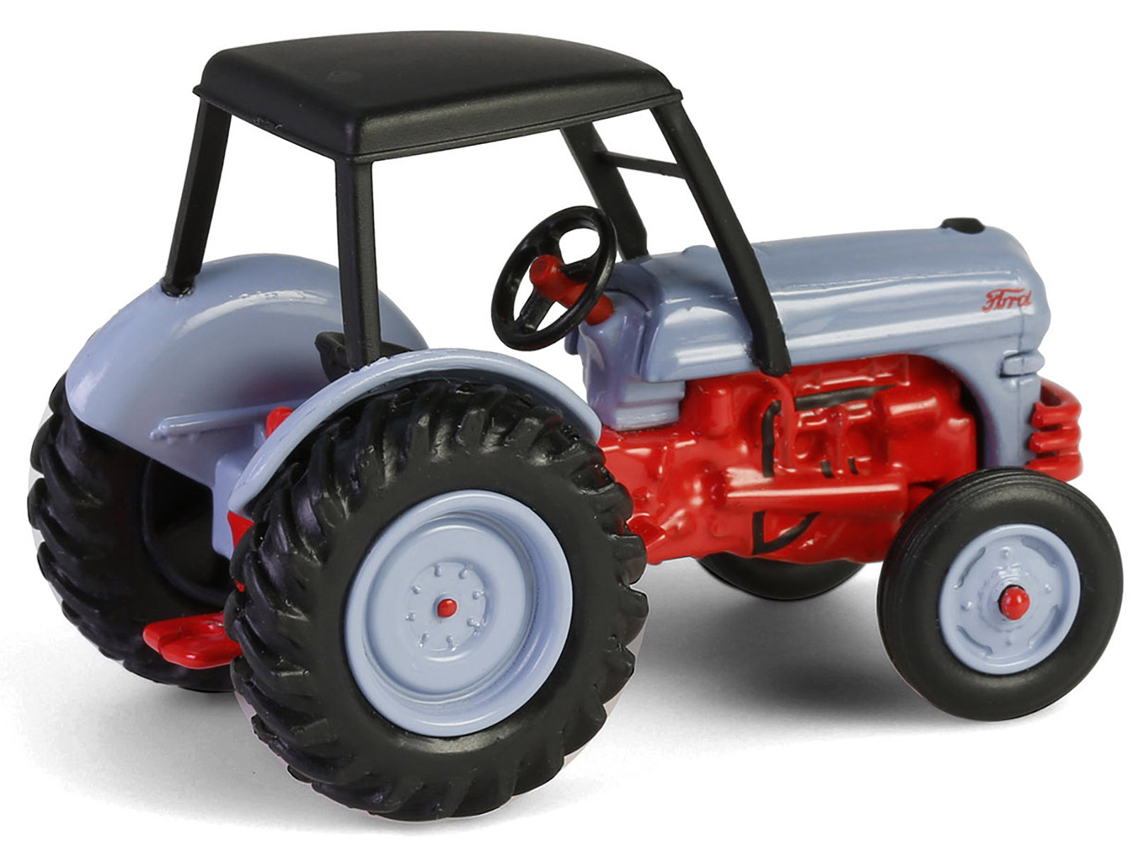 1952 Ford 8N Tractor Red and Gray with Black Canopy "Down on the Farm" Series 10 1/64 Diecast Model by Greenlight