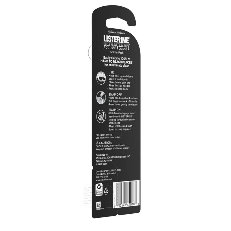 Listerine Ultraclean Access Flosser 1ct