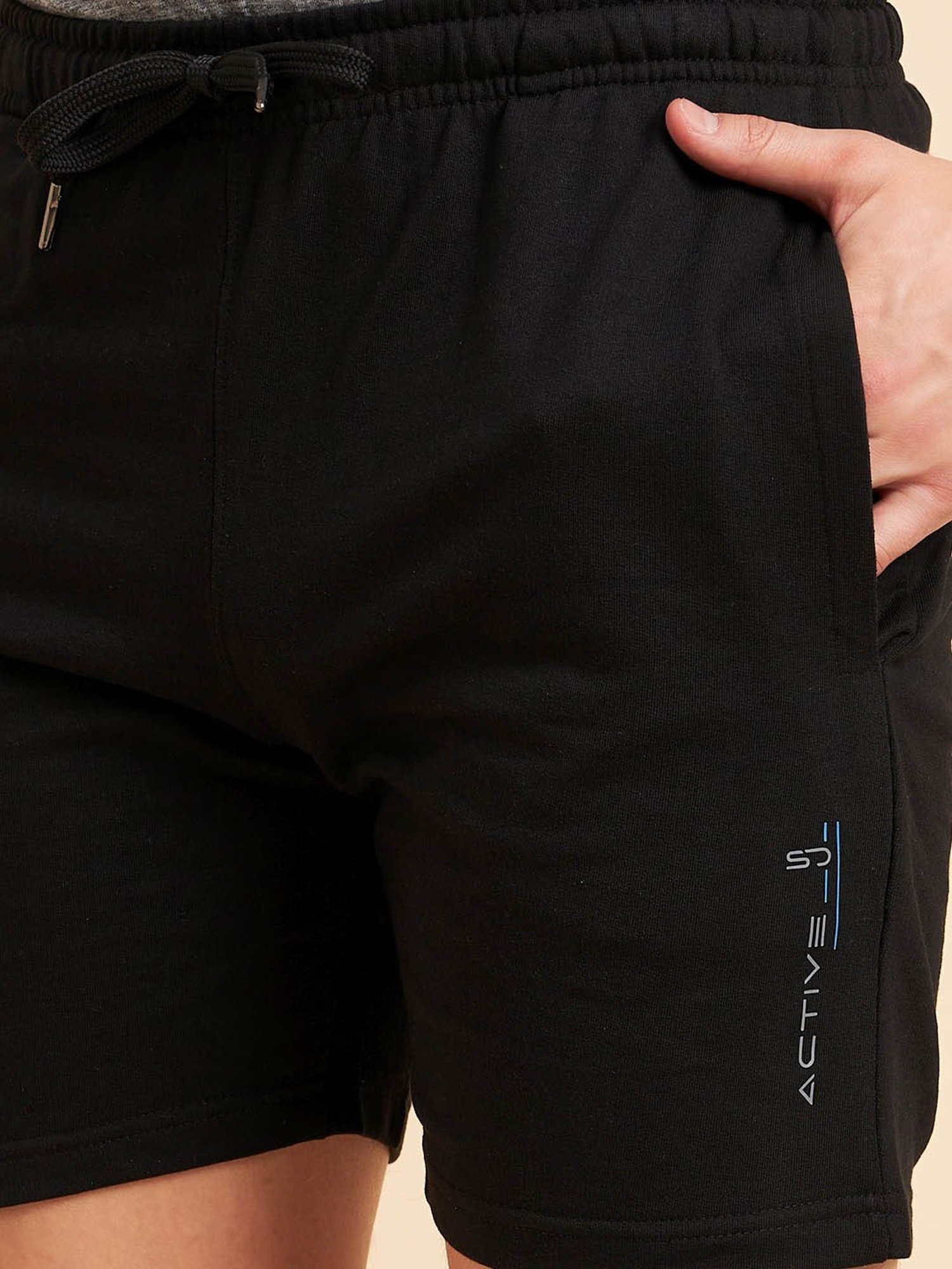 Sweet Dreams Black Regular Fit Shorts