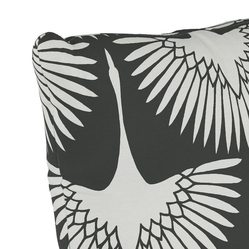 Outdoor Throw Pillow Flock Midnight  Furniture Mfg - Skyline Furniture