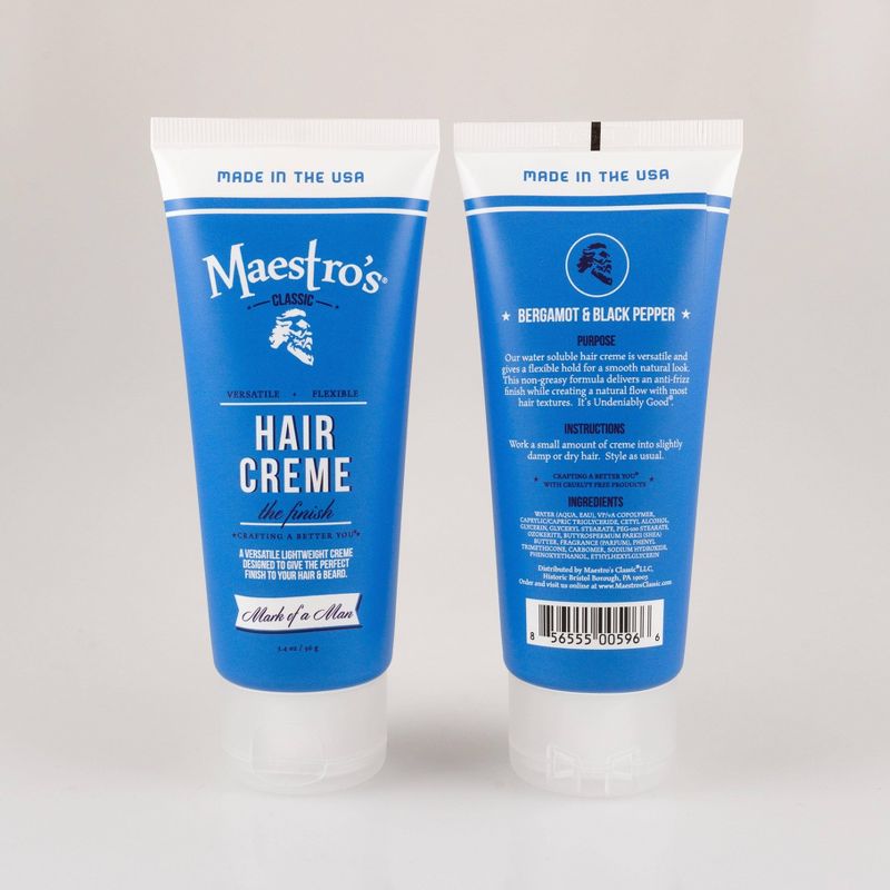 Maestro's Classic Mark of a Man Blend Finishing Creme - 3.4oz