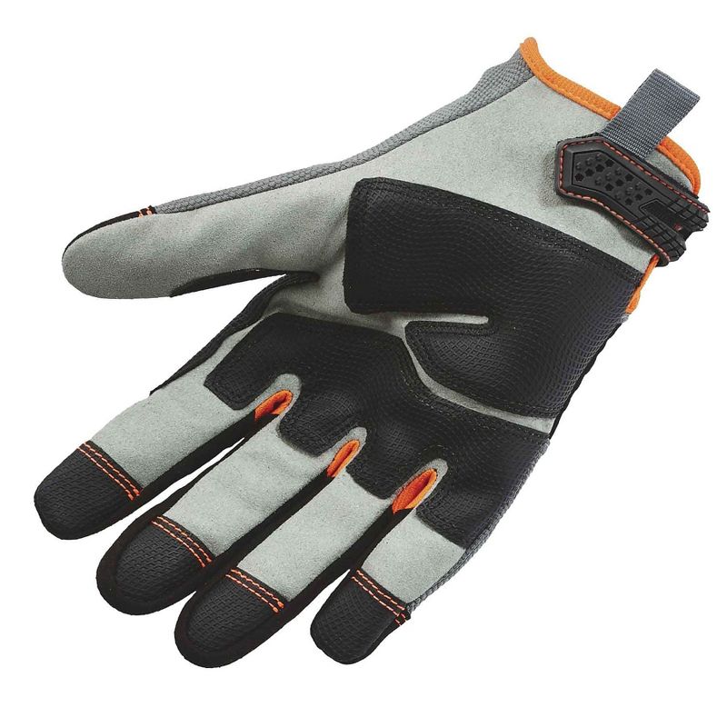 Memphis Dyneema Polyurethane Gloves Large White/Gray Pair 9672L