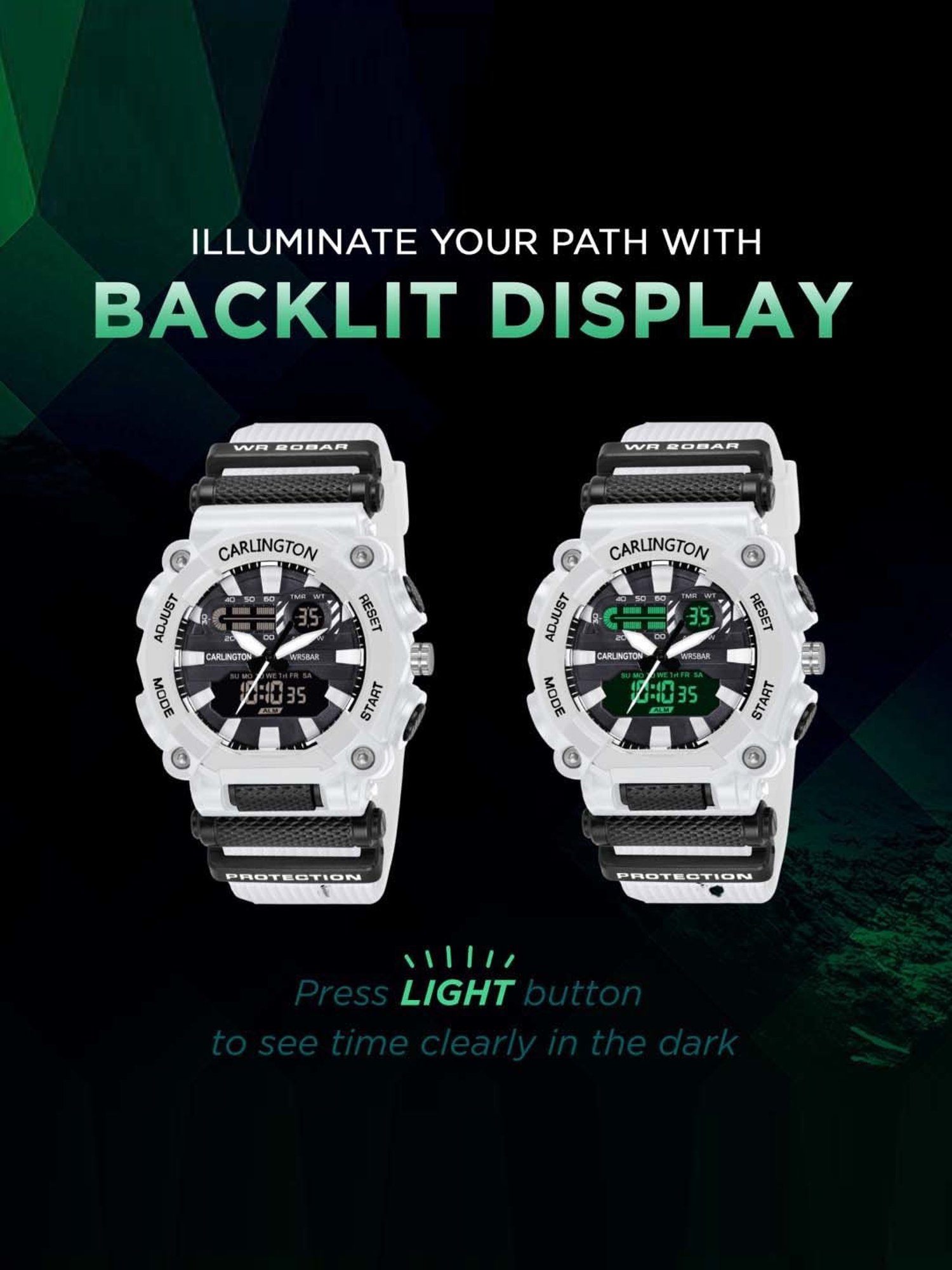 CARLINGTON Endurance 3311 Analog-Digital Watch for Men