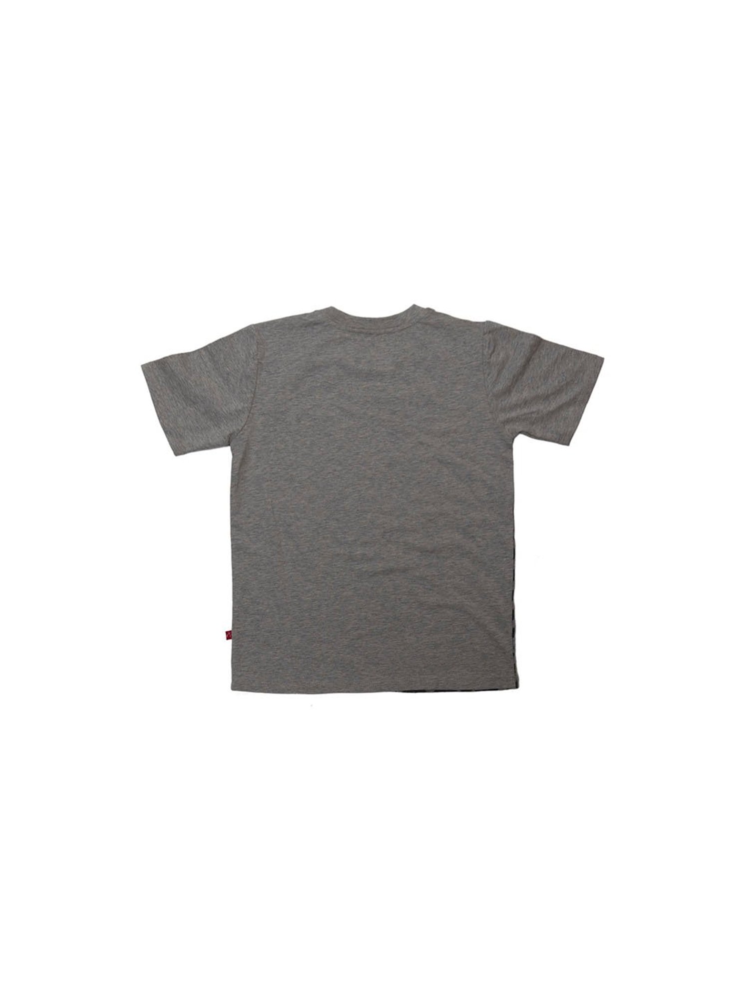 Nino Bambino Boys Grey Striped T-Shirt