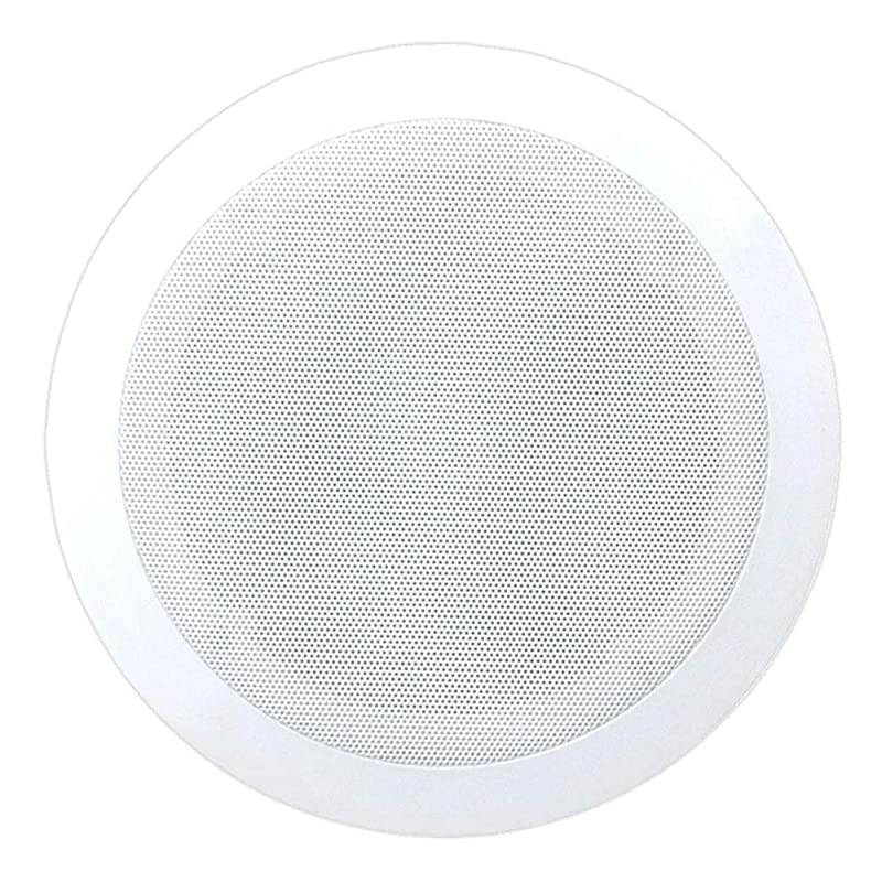 4  PDIC51RD 525 Inch 150W Round White In Ceiling Wall Flush Speakers Four