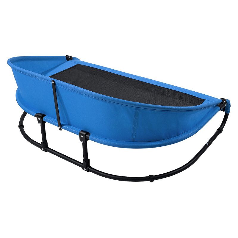 Gen7Pets Cool-Air Cot Pet Bed - Trailblazer Blue - Medium
