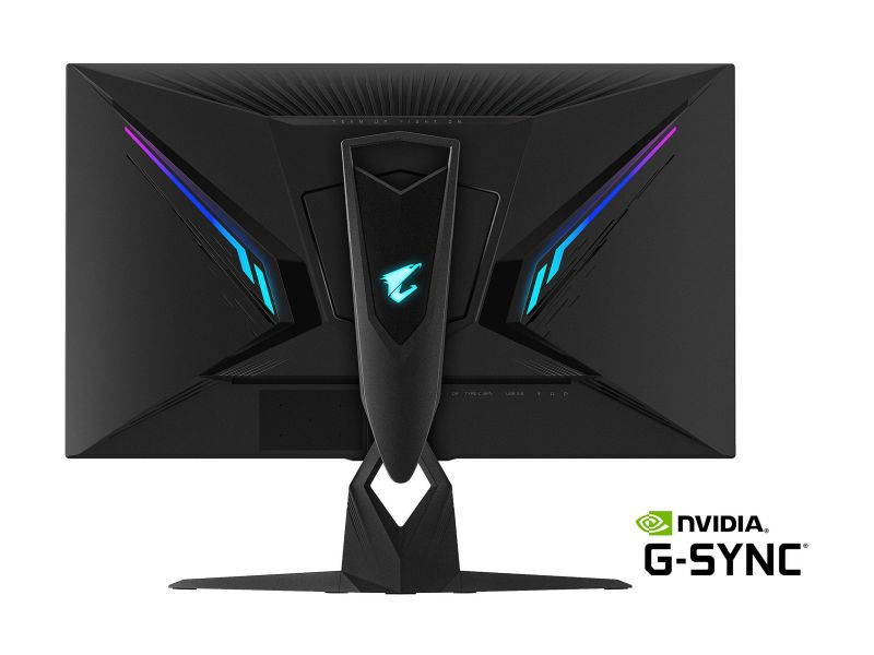 AORUS FI32Q 32" 165Hz HBR3, G-SYNC Compatible SS IPS Gaming Monitor, Exclusive Built-in ANC, KVM, 2560x1440 (2K), 1ms (GTG), HDR, 94% DCI-P3, 1 x DisplayPort 1.4, 2 x HDMI 2.0, 2 x USB 3.0, 1 x USB C