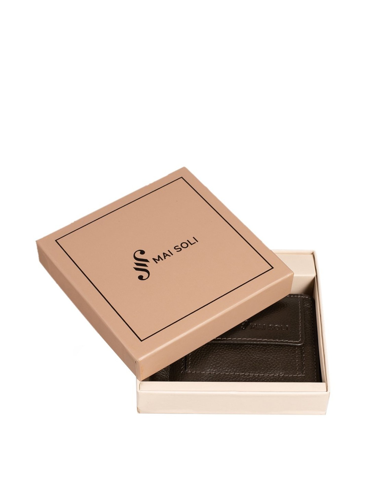 Mai Soli Imperial Leather Money Clip Wallet for Men