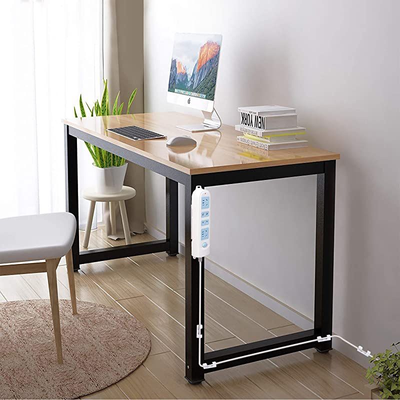 5 Pack Self Adhesive Power Strip Holder, Wall Mount Cable Management System(White), Punch Free -