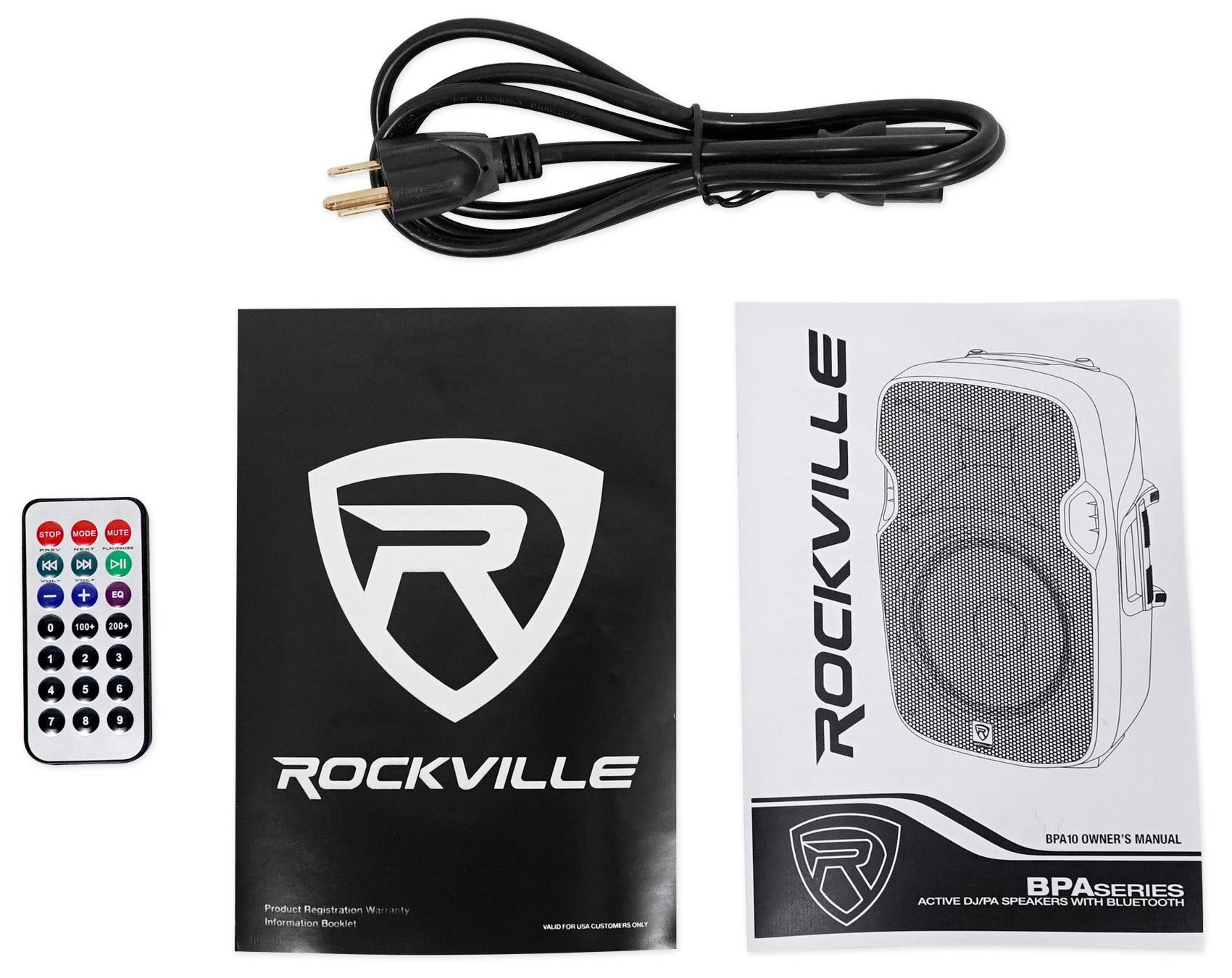 Rockville Powered 10" Karaoke Pro Machine/System 4 ipad/iphone/Android/Laptop/TV
