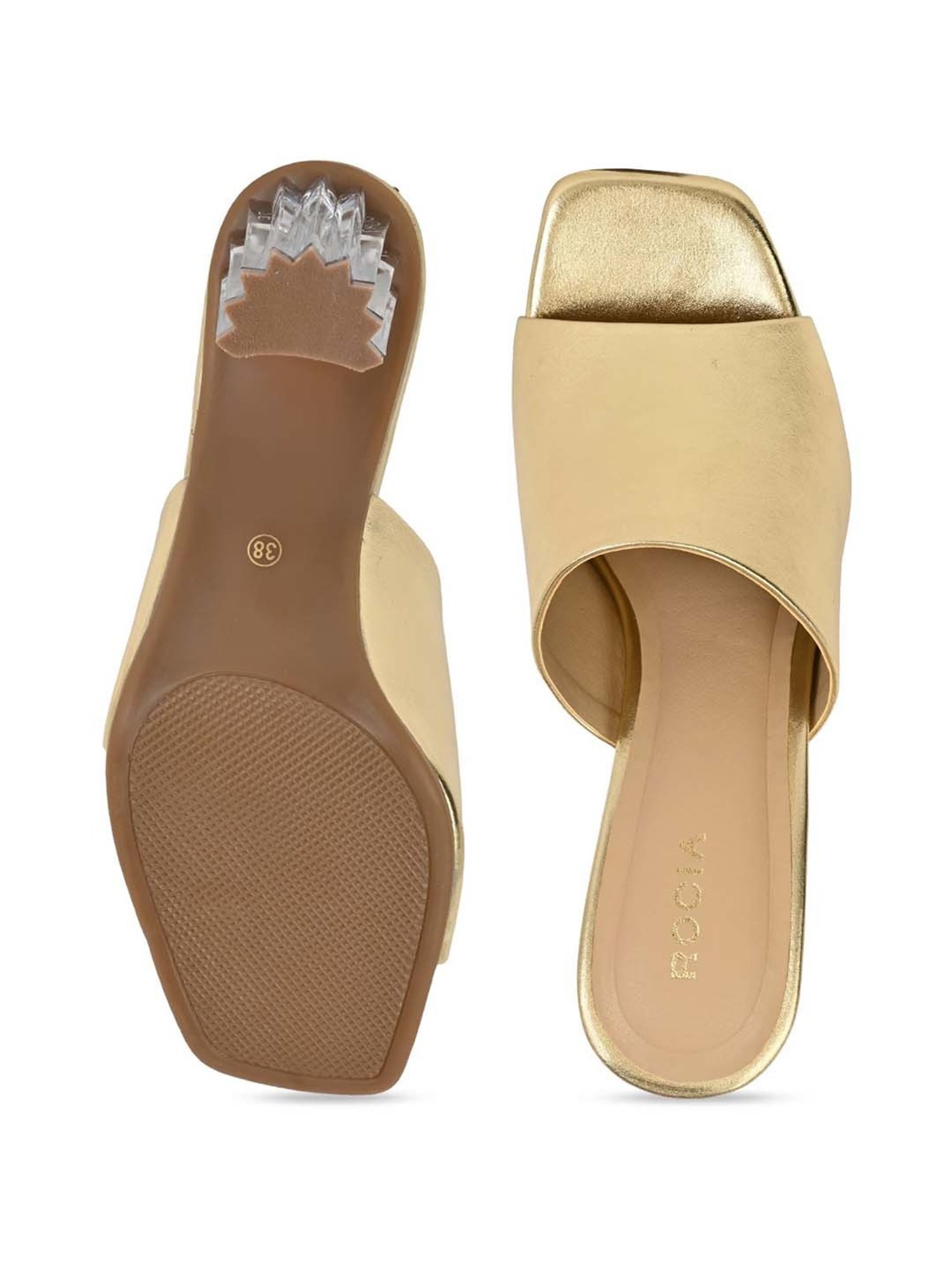 Rocia by Regal Women's Golden Casual Sandals