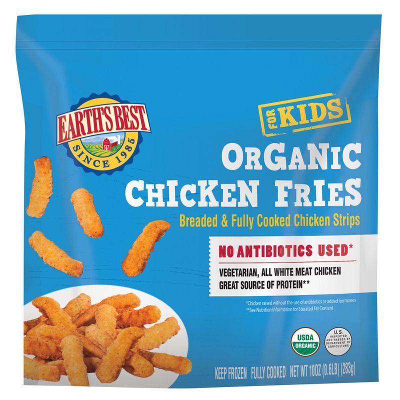 Earth's Best Organic Frozen Chicken Fries - 10oz