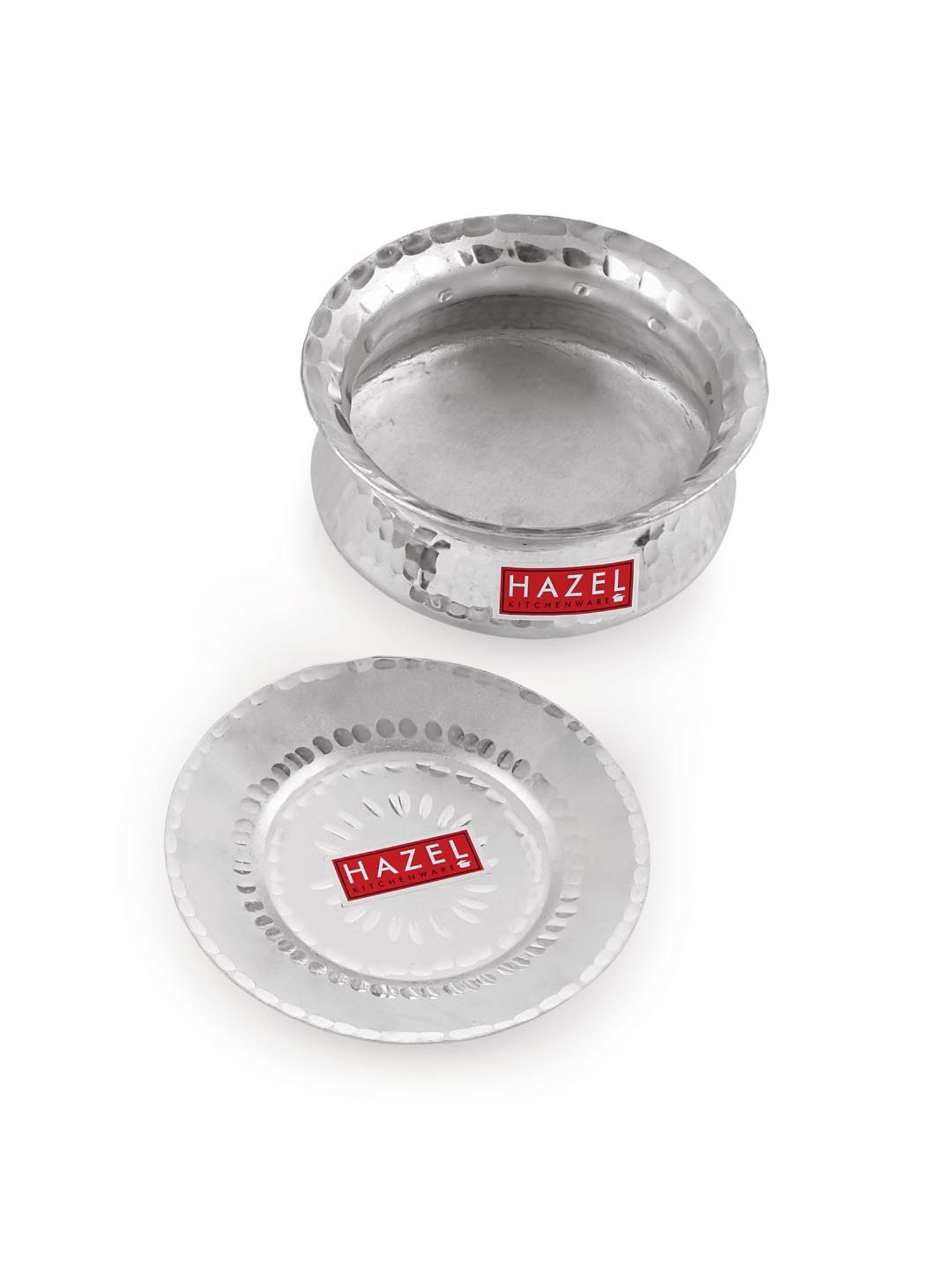 Hawkins Silver & Transparent Stainless Steel 19 cm Gas Compatible Handi With Lid (2 L) - Set of 1