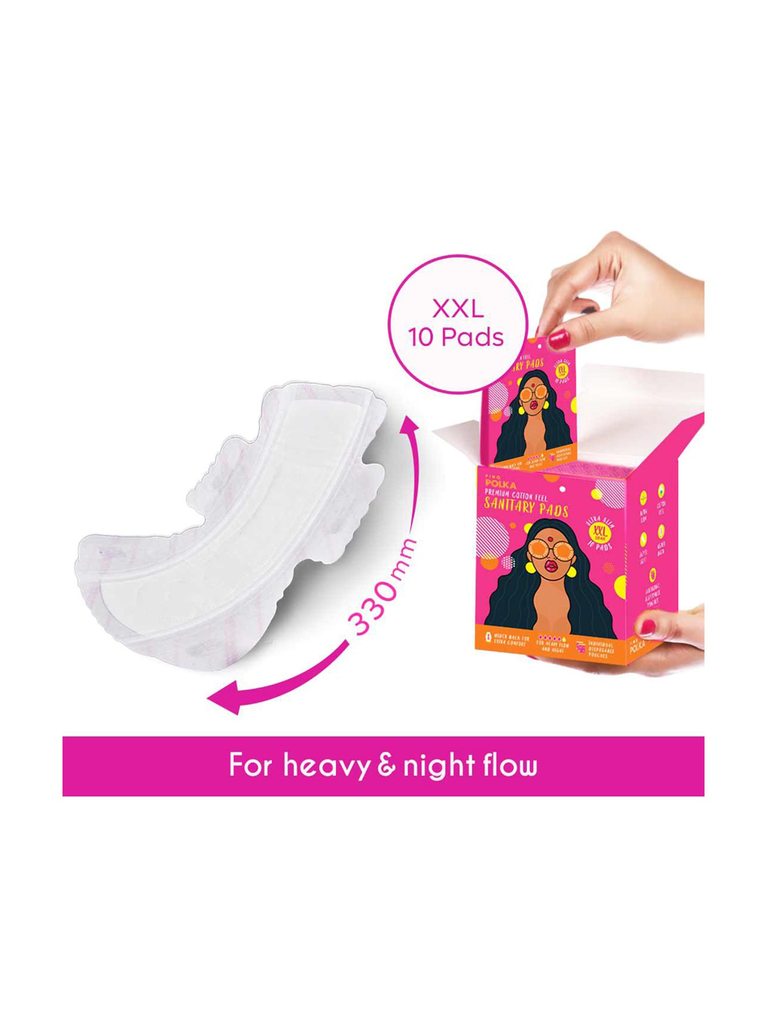 CARMESI Sensitive - 30 Pads - 30 XXL