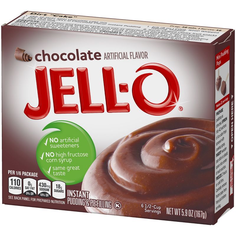 JELL-O Instant Chocolate Pudding & Pie Filling - 5.9oz