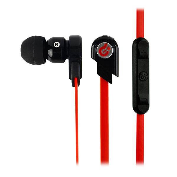Syllable G02 3.55mm In-Ear Headphone Stereo Headset with Mic red