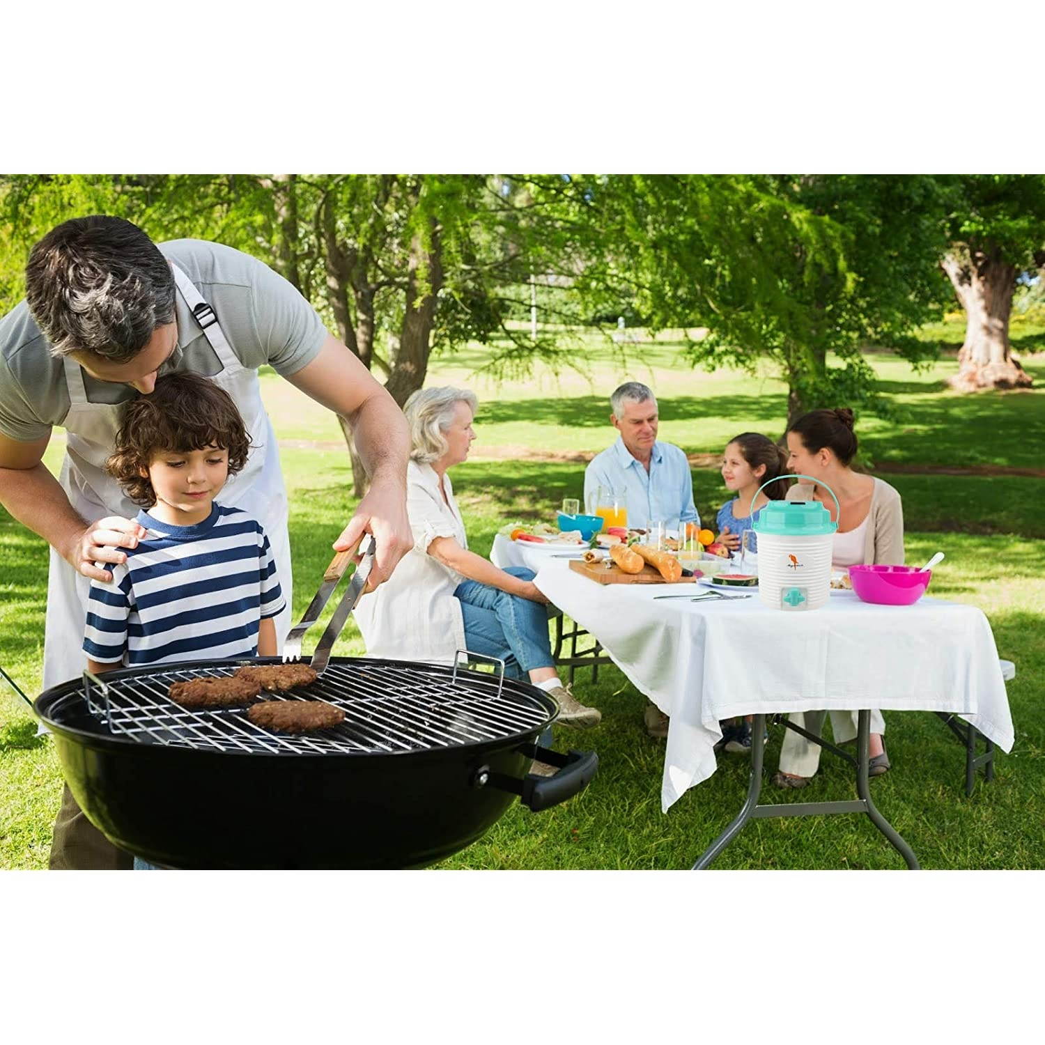 Margaritaville &ldquo;A Sip of Summer&rdquo; Bluetooth Wireless Speaker & Cooler Bluetooth Speakers, Fun Drink & Beer Cooler, Water Resistant Outdoor Speaker, Unique Margaritaville Design