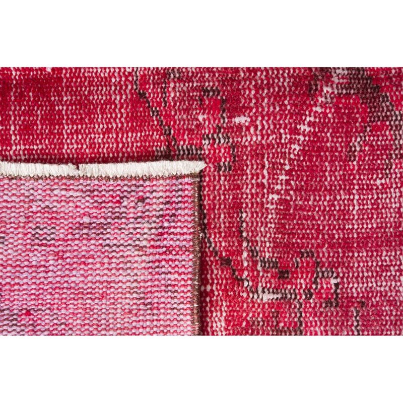 4'8"x8'4" Vintage One-of-a-Kind Torquil Rug Red - Revival Rugs