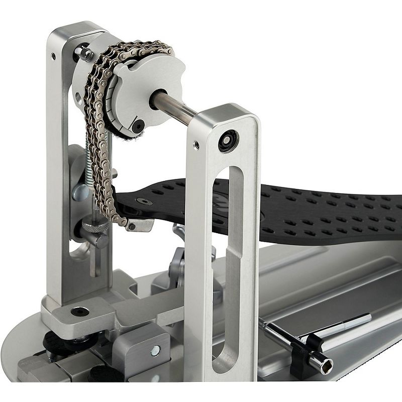 DW Colorboard Machined Chain Drive Single Bass Drum Pedal with Black Footboard