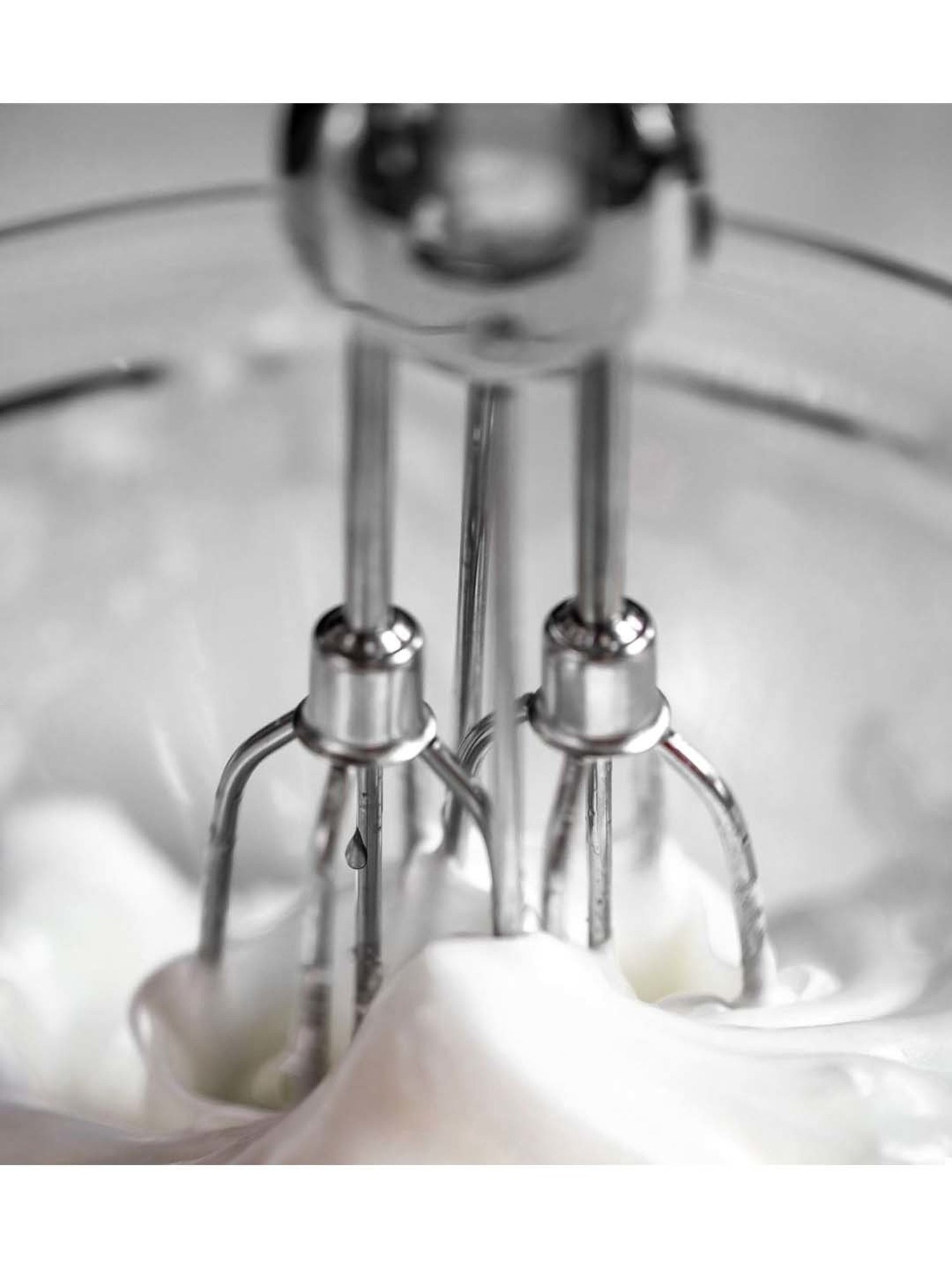 MasterClass Silver Stainless Steel Rotary Whisk