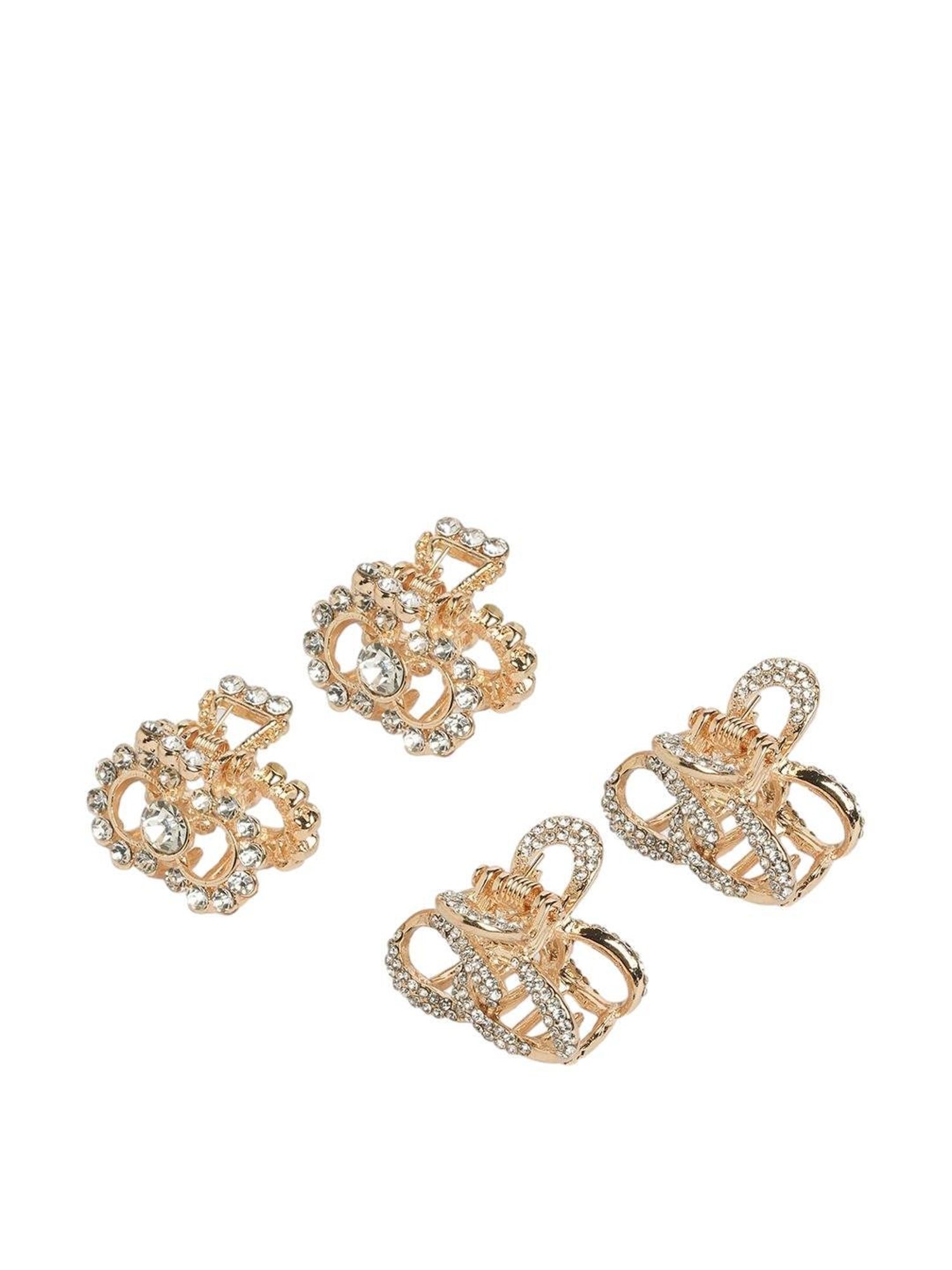 ToniQ Black Hair Clutch - Set of 3